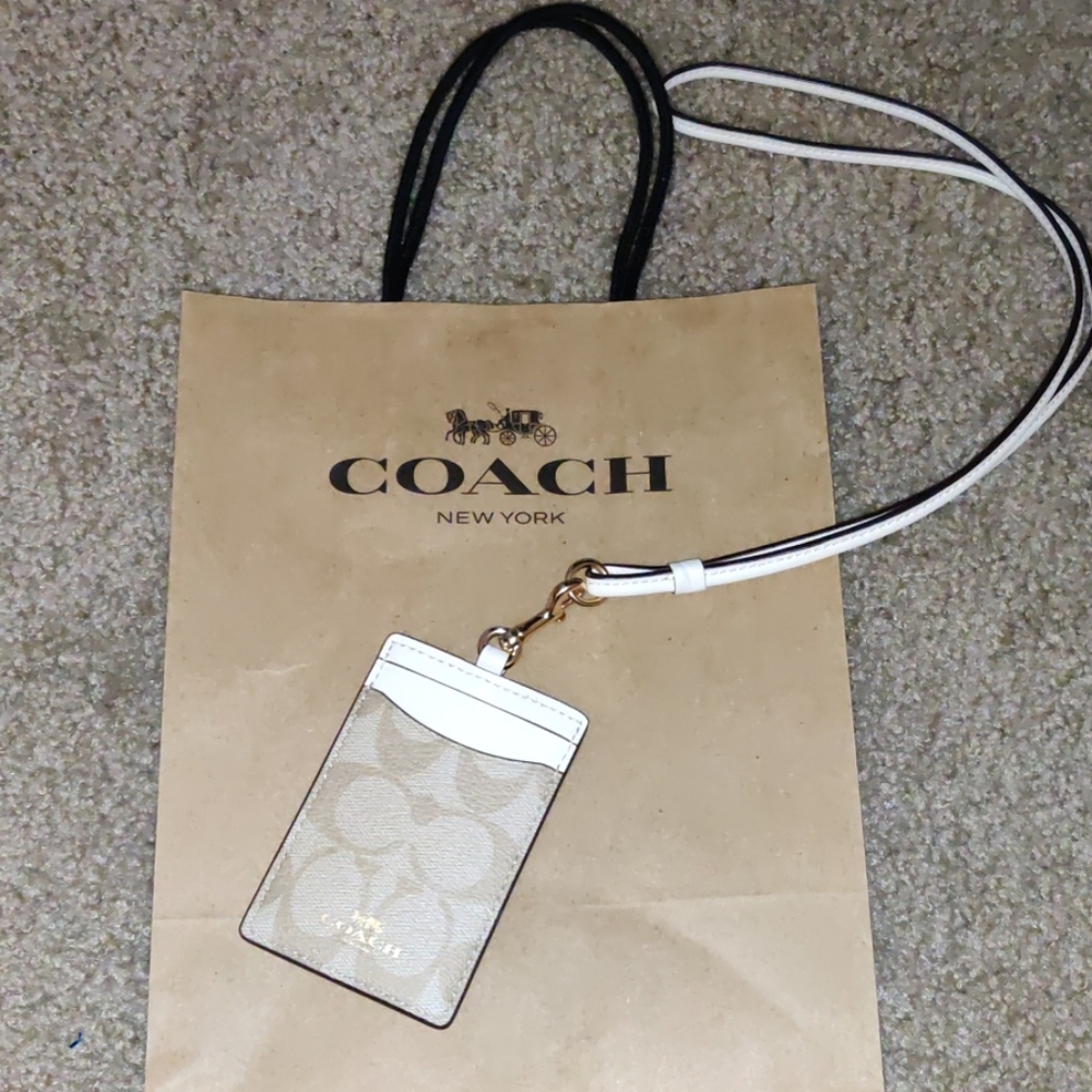 Coach ID Lanyard